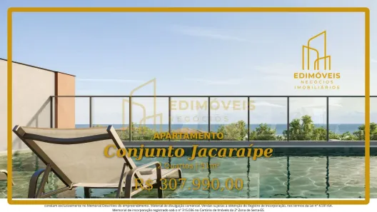 Apartamento com 2 Quartos à venda, 51m² no Conjunto Jacaraípe, Serra