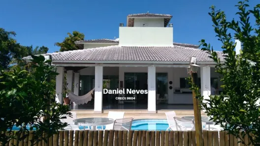 Casa de Condomínio com 4 Quartos à venda, 450m² no Busca Vida (Abrantes), Camaçari