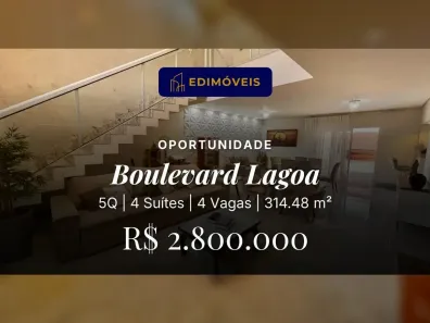 Casa com 5 Quartos à venda, 314m² no Boulevard Lagoa, Serra
