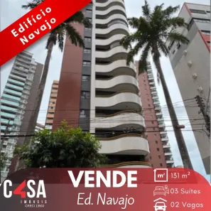Apartamento com 3 Quartos à venda, 131m² no Aldeota, Fortaleza