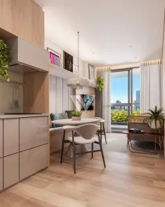 Apartamento com 1 Quarto à venda, 42m² no Alto da Glória, Curitiba