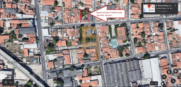 Lote/Terreno à venda, 755m² no Montese, Fortaleza