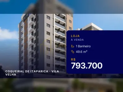Ponto Comercial à venda, 49m² no Coqueiral de Itaparica, Vila Velha