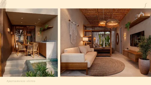 Apartamento com 1 Quarto à venda, 34m² no , São Miguel dos Milagres