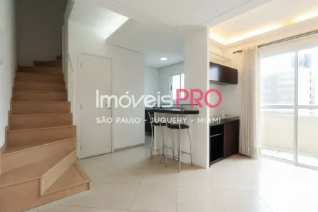 Apartamento com 1 Quarto para alugar, 47m² no Itaim Bibi, São Paulo