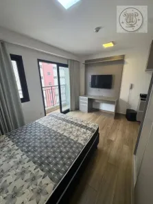 Apartamento com 1 Quarto para alugar, 24m² no Perdizes, São Paulo