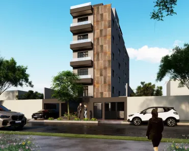 Apartamento com 2 Quartos à venda, 54m² no Cabral, Contagem