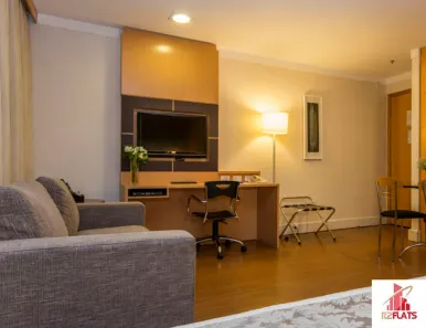 Flat com 1 Quarto à venda, 28m² no Jardim Paulista, São Paulo