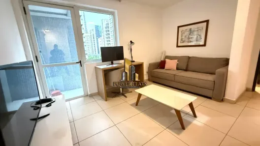 Flat com 1 Quarto para alugar, 42m² no Cerqueira César, São Paulo
