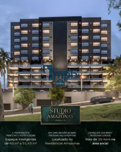 Apartamento com 1 Quarto à venda, 40m² no Residencial Amazonas, Franca