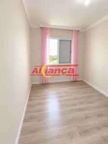 Apartamento com 2 Quartos para alugar, 52m² no Cocaia, Guarulhos