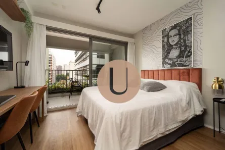 Apartamento com 1 Quarto à venda, 30m² no Indianópolis, São Paulo