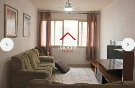 Apartamento com 1 Quarto para alugar, 56m² no Aparecida, Santos