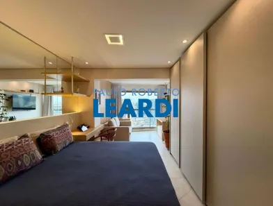 Apartamento com 1 Quarto para venda ou aluguel, 29m² no Jardim das Acácias, São Paulo