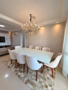 Apartamento com 3 Quartos para alugar, 204m² no Ponta Negra, Manaus