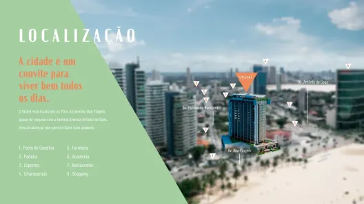 Apartamento com 1 Quarto à venda, 32m² no Pina, Recife