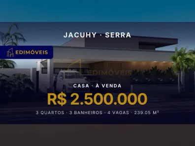 Casa com 3 Quartos à venda, 239m² no Jacuhy, Serra