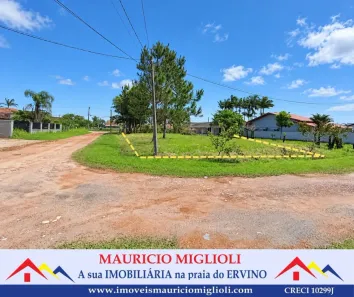 Lote/Terreno à venda, 384m² no Praia do Ervino, São Francisco do Sul