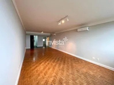Apartamento com 3 Quartos para alugar, 175m² no Gonzaga, Santos