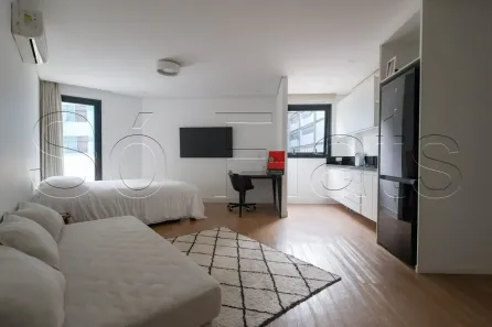 Apartamento com 1 Quarto para alugar, 38m² no Vila Nova Conceição, São Paulo