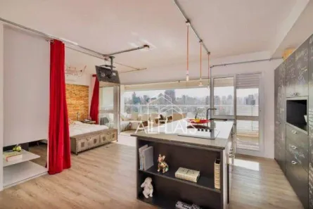 Apartamento com 1 Quarto para alugar, 58m² no Pinheiros, São Paulo