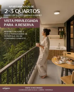 Apartamento com 2 Quartos à venda, 49m² no Corrêas, Petrópolis