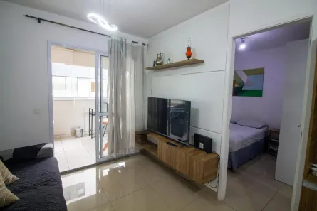 Apartamento com 1 Quarto à venda, 37m² no Santo Amaro, São Paulo