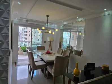 Apartamento com 3 Quartos à venda, 134m² no Guilhermina, Praia Grande