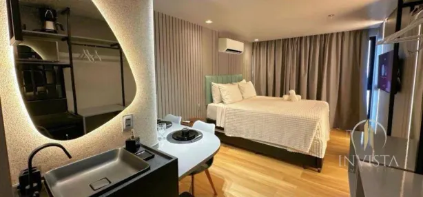 Flat com 1 Quarto à venda, 19m² no Cabo Branco, João Pessoa