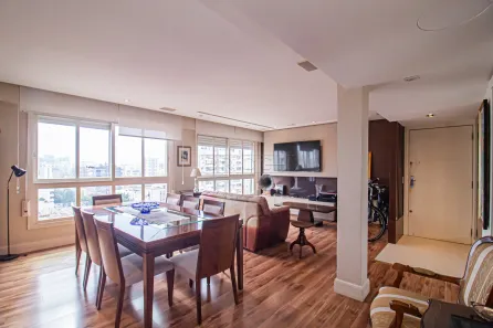 Apartamento com 3 Quartos para venda ou aluguel, 113m² no Petrópolis, Porto Alegre