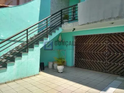 Sobrado com 4 Quartos para alugar, 195m² no Jardim Bom Pastor, Santo André
