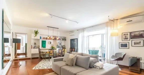 Apartamento com 3 Quartos para alugar, 160m² no Cerqueira César, São Paulo