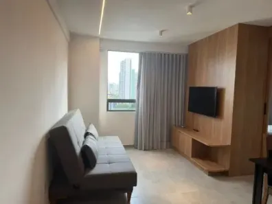 Apartamento com 1 Quarto para alugar, 32m² no Boa Viagem, Recife