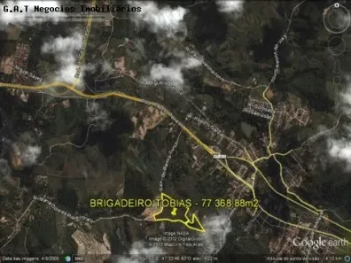 Lote/Terreno à venda, 77368m² no Brigadeiro Tobias, Sorocaba