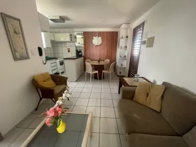 Apartamento com 1 Quarto para alugar, 43m² no Ponta Negra, Natal
