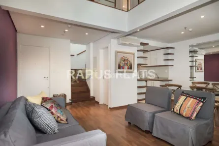 Flat com 1 Quarto para alugar, 65m² no Moema, São Paulo