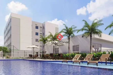 Apartamento com 2 Quartos à venda, 43m² no Cigana, Caucaia
