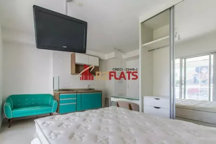 Apartamento com 1 Quarto para alugar, 35m² no Consolação, São Paulo