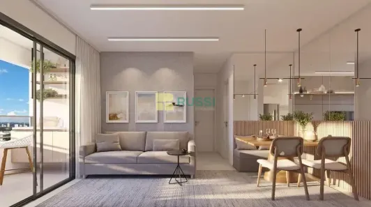 Apartamento com 2 Quartos à venda, 54m² no Jardim das Indústrias, São José dos Campos