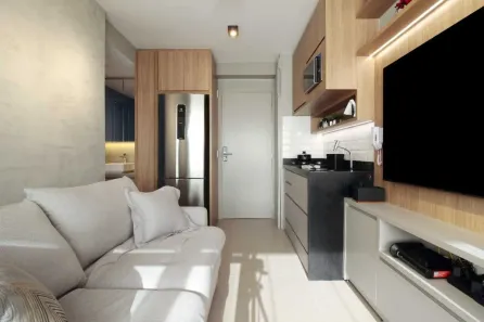 Apartamento com 1 Quarto à venda, 31m² no Indianópolis, São Paulo