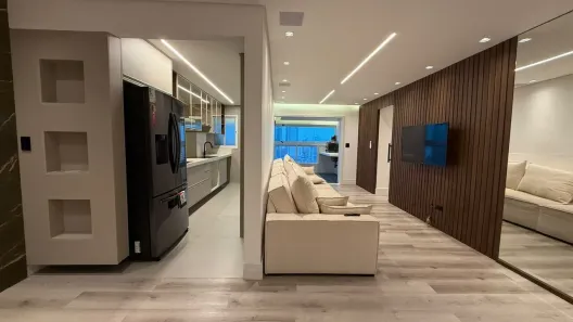 Apartamento com 2 Quartos para alugar, 80m² no Canto do Forte, Praia Grande
