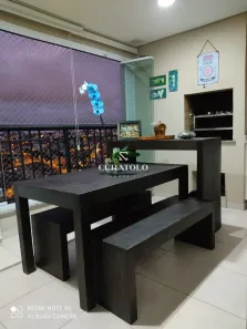 Apartamento com 3 Quartos à venda, 85m² no Vila Curuçá, Santo André