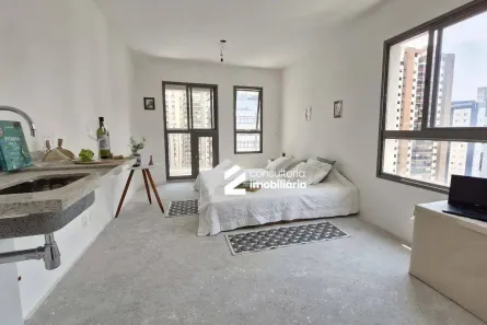 Apartamento com 1 Quarto à venda, 29m² no Brooklin Paulista, São Paulo