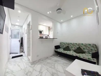 Kitnet com 1 Quarto à venda, 36m² no Guilhermina, Praia Grande