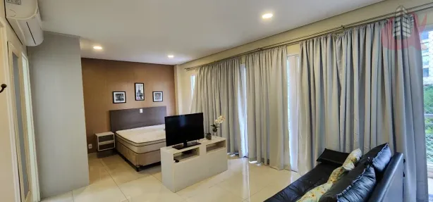 Apartamento com 1 Quarto para alugar, 59m² no Tamboré, Santana de Parnaíba