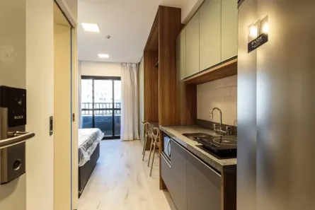 Kitnet com 1 Quarto à venda, 24m² no Indianópolis, São Paulo