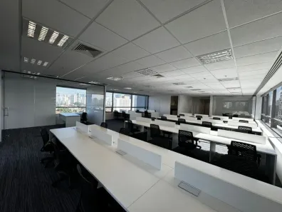 Sala Comercial para alugar, 267m² no Cidade Monções, São Paulo