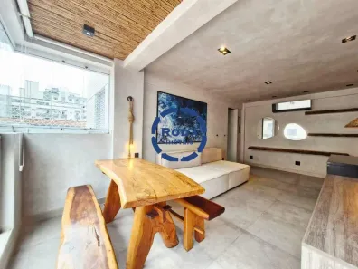 Apartamento com 1 Quarto à venda, 57m² no Ponta da Praia, Santos
