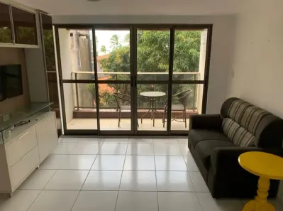 Apartamento com 2 Quartos para alugar, 65m² no Cabo Branco, João Pessoa