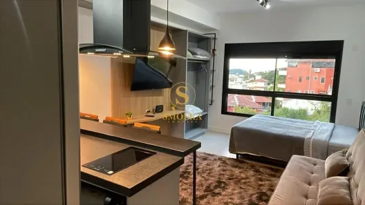 Apartamento com 1 Quarto para alugar, 38m² no Canasvieiras, Florianópolis
